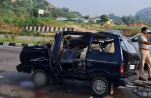 ಬೆಂಗಳೂರು- ಮೈಸೂರು ಹೆದ್ದಾರಿಯಲ್ಲಿ ಭೀಕರ ಅಪಘಾತ: ಇಬ್ಬರು ಸ್ಥಳದಲ್ಲೇ ಸಾವು