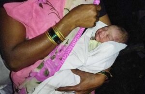 ಕಬ್ಬಿನ ಗದ್ದೆಯಲ್ಲಿ ನವಜಾತ ಶಿಶು ಪತ್ತೆ