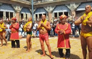 ದಸರಾ ವಜ್ರಮುಷ್ಟಿ ಕಾಳಗ: ಕೇವಲ 13 ಸೆಕೆಂಡ್ ನಲ್ಲಿ ಚಿಮ್ಮಿದ ರಕ್ತ