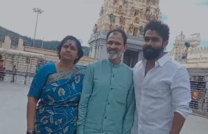 ಕುಟುಂಬ ಸಮೇತರಾಗಿ ಬಂದು ಮಾದಪ್ಪನ ದರ್ಶನ ಪಡೆದ ನಟ ರಾಘವೇಂದ್ರ ರಾಜಕುಮಾರ್