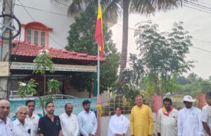 ಕನ್ನಡದ ಅಭಿಮಾನವನ್ನು ಬೆಳೆಸುವ, ಅಳವಡಿಸಿಕೊಳ್ಳುವ ಅಗತ್ಯವಿದೆ: ತಹಶಿಲ್ದಾರ್ ಐ ಇ ಬಸವರಾಜು