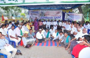 75ನೇ ದಿನ ಪೂರೈಸಿದ ಕಾವೇರಿ ಹೋರಾಟ:ವಿವಿಧ ಸಂಘಟನೆಗಳ ಬೆಂಬಲ