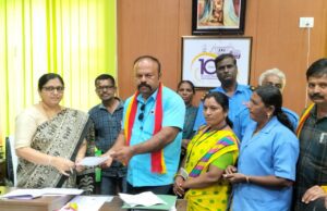 ಮೈಸೂರು ಮೆಡಿಕಲ್ ಕಾಲೇಜು ಹೊರಗುತ್ತಿಗೆ ನೌಕರರಿಗೆ ಪಾವತಿಯಾಗದ ವೇತನ: ನಿರ್ದೇಶಕಿ ಡಾ.ದಾಕ್ಷಾಯಿಣಿಯವರಿಗೆ ಮನವಿ ಸಲ್ಲಿಕೆ