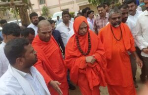ದಾವಣಗೆರೆಯ ವಿರಕ್ತ ಮಠಕ್ಕೆ ಮುರುಘಾ ಶ್ರೀ ಆಗಮನ
