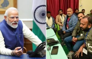 ಸುರಂಗ ಕಾರ್ಯಾಚರಣೆ ಯಶಸ್ವಿ: 41 ಕಾರ್ಮಿಕರೊಂದಿಗೆ ದೂರವಾಣಿ ಮೂಲಕ ಪ್ರಧಾನಿ ಮೋದಿ ಮಾತುಕತೆ