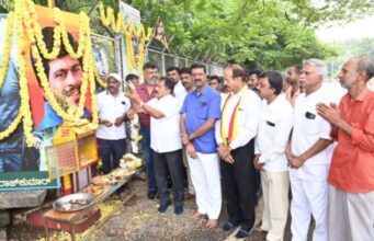 ಮೈಸೂರು: ನಟ ಶಂಕರ್ ನಾಗ್ ಅವರ ಜನ್ಮದಿನಾಚರಣೆ