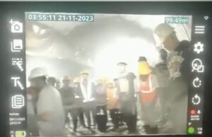 ಉತ್ತರಕಾಶಿ ಸುರಂಗದೊಳಗೆ ಸಿಲುಕಿರುವ ಕಾರ್ಮಿಕರ ದೃಶ್ಯ ಬಿಡುಗಡೆ ಮಾಡಿದ ರಕ್ಷಣಾ ಸಿಬ್ಬಂದಿ