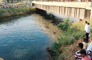 ಮಂಡ್ಯ ವಿಸಿ ನಾಲೆಗೆ ಕಾರು ಪಲ್ಟಿ: ನಾಲ್ವರು ಜಲಸಮಾಧಿ