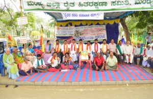 ಕಾವೇರಿಗಾಗಿ ಮುಂದುವರೆದ ಉಪವಾಸ:ಜೈ ಕರ್ನಾಟಕ ಪರಿಷತ್ ಮುಖಂಡರು ಭಾಗಿ