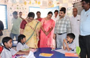 ಡಿ.ಎಂ.ಜಿ ಹಳ್ಳಿ ಗ್ರಾ.ಪಂ ಗೆ ಭೇಟಿ ನೀಡಿ ಪ್ರಗತಿ ಪರಿಶೀಲನಾ ಸಭೆ ನಡೆಸಿದ ಜಿಲ್ಲಾ ಪಂಚಾಯತ್ ಸಿಇಒ ಕೆ.ಎಂ.ಗಾಯಿತ್ರಿ