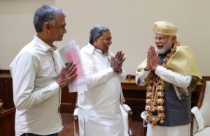 ಪ್ರಧಾನಿ ನರೇಂದ್ರ ಮೋದಿ ಅವರನ್ನು ಭೇಟಿಯಾದ ಸಿಎಂ ಸಿದ್ದರಾಮಯ್ಯ: 18,177.44 ಕೋಟಿ ರೂ. ಪರಿಹಾರ ಬಿಡುಗಡೆಗೆ ಮನವಿ