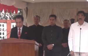 ಮಿಜೋರಾಂನ ಮುಖ್ಯಮಂತ್ರಿಯಾಗಿ ಲಾಲ್ದುಹೋಮ ಪ್ರಮಾಣ ವಚನ ಸ್ವೀಕಾರ