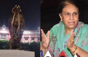 ರಾತ್ರೋರಾತ್ರಿ ಪ್ರತಿಮೆ ಪ್ರತಿಷ್ಟಾಪನೆ: ರಾಜವಂಶಸ್ಥೆ ಪ್ರಮೋದಾದೇವಿ ಒಡೆಯರ್ ವಿರೋಧ