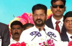 ತೆಲಂಗಾಣ ಮುಖ್ಯಮಂತ್ರಿಯಾಗಿ ರೇವಂತ್ ರೆಡ್ಡಿ ಪ್ರಮಾಣ ವಚನ ಸ್ವೀಕಾರ