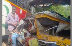 ಬಸ್ – ಆಟೋ ನಡುವೆ ಅಪಘಾತ: ಮೂವರ ಸಾವು