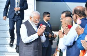 ರಾಜ್ಯಕ್ಕೆ ಆಗಮಿಸಿದ ಪ್ರಧಾನಿ ಮೋದಿ ಅವರನ್ನು ಸ್ವಾಗತಿಸಿದ ಸಚಿವ ಡಾ. ಸಚಿವ ಶರಣಪ್ರಕಾಶ್ ಪಾಟೀಲ್