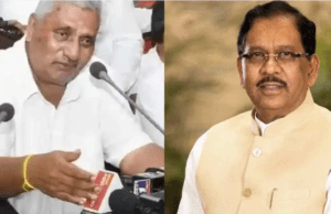 ನಾವು ಕೋಳಿ ಕೊಯ್ಯುವಾಗ ಕೇಳಲು ಆಗುತ್ತಾ ? : ಪರಮೇಶ್ವರ್ ಗೆ ವೆಂಕಟೇಶ್ ತಿರುಗೇಟು