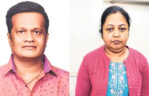 ಉದ್ಯೋಗ ಕೊಡಿಸುವುದಾಗಿ ನಂಬಿಸಿ ಹಣ ಪಡೆದು ವಂಚಿಸುತ್ತಿದ್ದ ದಂಪತಿ ಬಂಧನ