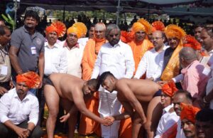 ಸುತ್ತೂರು ಜಾತ್ರಾ ಮಹೋತ್ಸವದಲ್ಲಿ ಕುಸ್ತಿ ಪಂದ್ಯಾವಳಿಗೆ ಚಾಲನೆ