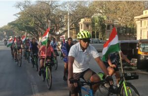 ಬೃಹತ್ ಸೈಕಲ್ ಜಾಥಾ ಮೂಲಕ ಸಂವಿಧಾನ ಜಾಗೃತಿ