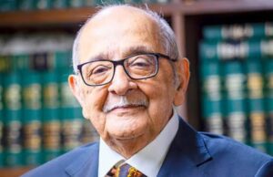 ಫಾಲಿ ಎಸ್. ನರೀಮನ್ ನಿಧನಕ್ಕೆ ಪ್ರಧಾನಿ ಮೋದಿ, ಮಲ್ಲಿಕಾರ್ಜುನ ಖರ್ಗೆ, ರಾಹುಲ್ ಗಾಂಧಿ ಸಂತಾಪ