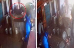 ನಿದ್ರೆಗೆ ಜಾರಿದ ಚಾಲಕ: ಮಹಿಳೆಗೆ ಡಿಕ್ಕಿ ಹೊಡೆದು ಅಂಗಡಿಗೆ ನುಗ್ಗಿದ ಕಾರು