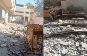 ನವದೆಹಲಿ: ಮೆಟ್ರೋ ನಿಲ್ದಾಣದ ಭಾಗ ಕುಸಿದು ನಾಲ್ವರ ಸ್ಥಿತಿ ಗಂಭೀರ