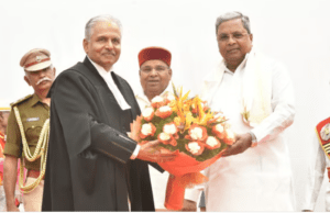 ಕರ್ನಾಟಕ ಹೈಕೋರ್ಟ್ ಮುಖ್ಯ ನ್ಯಾಯಮೂರ್ತಿಯಾಗಿ ನ್ಯಾ. ಪಿ ಎಸ್ ದಿನೇಶ್ ಕುಮಾರ್ ಅವರಿಂದ ಪ್ರಮಾಣ ವಚನ ಸ್ವೀಕಾರ