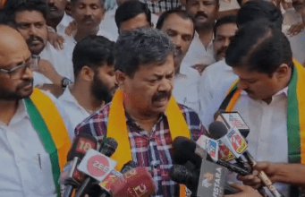 ಕಾಂಗ್ರೆಸ್ ನಾಯಕರಿಗೆ ಬಹಿರಂಗ ಸವಾಲು ಹಾಕಿದ ರೇಣುಕಾಚಾರ್ಯ