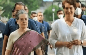 ಕಾಂಗ್ರೆಸ್ ನಾಯಕಿ ಸೋನಿಯಾ ಗಾಂಧಿ ರಾಜ್ಯಸಭೆಗೆ ನಾಮನಿರ್ದೇಶನ ಬಯಸಿ ನಾಮಪತ್ರ ಸಲ್ಲಿಕೆ