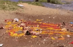 ಚಿಕ್ಕಮಗಳೂರಿನಲ್ಲಿ ಬೃಹತ್ ವಾಮಾಚಾರ: ಕಪ್ಪು ಬಣ್ಣದ ಕುರಿ, ಮೇಕೆಗಳ ಬಲಿ