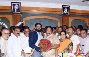 ಮುಡಾ ಅಧ್ಯಕ್ಷರಾಗಿ ಅಧಿಕಾರ ವಹಿಸಿಕೊಂಡ ಕೆ.ಮರಿಗೌಡ