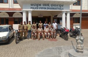 ಮೂರು ಬೈಕ್, ಒಂದು ಕಾರು ಕಳ್ಳತನ ಪ್ರಕರಣ: ಮೂವರು ಆರೋಪಿಗಳ ಬಂಧನ