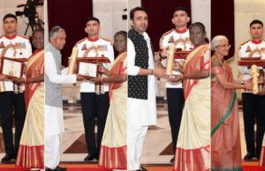 ಅಡ್ವಾಣಿ ಸೇರಿ ಐವರಿಗೆ ‘ಭಾರತ ರತ್ನ’ ಪ್ರಶಸ್ತಿ ಪ್ರದಾನ ಮಾಡಿದ ರಾಷ್ಟ್ರಪತಿ ದ್ರೌಪದಿ ಮುರ್ಮು