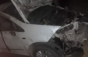 ನಿಯಂತ್ರಣ ತಪ್ಪಿ ಪಲ್ಟಿಯಾದ ಕಾರು; ಒಂದೇ ಕುಟುಂಬದ ಇಬ್ಬರ ಸಾವು