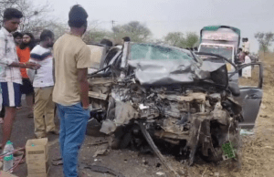 ವಿಜಯಪುರ: ಭೀಕರ ರಸ್ತೆ ಅಪಘಾತದಲ್ಲಿ ನಾಲ್ವರ ಸಾವು