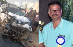 ಎರಡು ಕಾರುಗಳ ನಡುವೆ ಭೀಕರ ಅಪಘಾತ: ಓರ್ವ ಸ್ಥಳದಲ್ಲೇ ಸಾವು