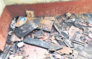 ಕ್ಯಾಸನಮಕ್ಕಿ: ಪಾನಮತ್ತನಾಗಿ ಬಂದು ಮನೆಗೆ ಬೆಂಕಿ ಹೆಚ್ಚಿ ವ್ಯಕ್ತಿ ಪರಾರಿ