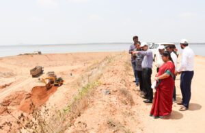 ಮೈಸೂರು: ಕುಡಿಯುವ ನೀರು ಸರಬರಾಜು ಯೋಜನೆಯ ಕಾಮಗಾರಿ ಪರಿಶೀಲನೆ