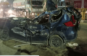 ಎರಡು ವಾಹನಗಳ ನಡುವೆ ಡಿಕ್ಕಿ: 6 ಮಂದಿ ಸಾವು, 7 ಮಂದಿಗೆ ಗಾಯ