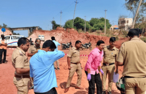 ಅರೆಬೆಂದ ಸ್ಥಿತಿಯಲ್ಲಿ ವ್ಯಕ್ತಿಯ ಶವ ಪತ್ತೆ: ಕೊಲೆ ಶಂಕೆ