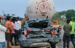 ಕಾರಿಗೆ ಅಡ್ಡ ಬಂದ ಕುದುರೆ: ವಾಹನಗಳ ಸರಣಿ ಅಪಘಾತ- ಐವರಿಗೆ ಗಂಭೀರ ಗಾಯ