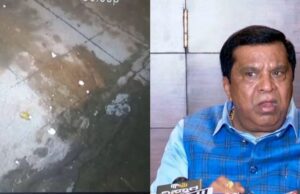 ಅವಹೇಳನಕಾರಿ ನಿಂದನೆ: ಎಲ್ ಆರ್ ಶಿವರಾಮೇಗೌಡ ಅವರ ಮನೆ ಮೇಲೆ ಮೊಟ್ಟೆ ದಾಳಿ