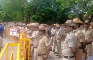 ಬಿಜೆಪಿ – ಕಾಂಗ್ರೆಸ್ ಕಾರ್ಯಕರ್ತರ ಪರಸ್ಪರ ಘೋಷಣೆ: ಎಚ್ಚರಿಕೆ ನೀಡಿದ ಪೊಲೀಸರು