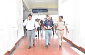 ಮತ ಎಣಿಕೆ ಕೇಂದ್ರಕ್ಕೆ ಭೇಟಿ ನೀಡಿದ ವೀಕ್ಷಕರಾದ ಮೊಹಮ್ಮದ್ ಇಜಾಜ್