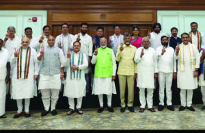 NDA ಮೈತ್ರಿಕೂಟದ ನಾಯಕರಾಗಿ ಮೋದಿ ಆಯ್ಕೆ: ಜೂನ್ 8 ರಂದು ಪ್ರಮಾಣವಚನ