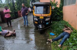 ಮಂಗಳೂರು: ವಿದ್ಯುತ್ ತಂತಿ ತಗುಲಿ ಇಬ್ಬರು ರಿಕ್ಷಾ ಚಾಲಕರು ಸಾವು