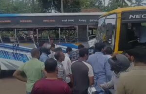 ಮಂಗಳೂರು: ಬಸ್- ಮೆಡಿಕಲ್ ಕಾಲೇಜು ವಾಹನ ಢಿಕ್ಕಿ; ಹಲವರಿಗೆ ಗಾಯ