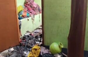 ಶಾರ್ಟ್ ಸರ್ಕ್ಯೂಟ್’ನಿಂದ ಅಗ್ನಿ ಅವಘಡ: ಮನೆಯಲ್ಲಿದ್ದ ಸಾಮಾಗ್ರಿಗಳು ಬೆಂಕಿಗಾಹುತಿ