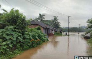 ನೇತ್ರಾವತಿ ನದಿಯಲ್ಲಿ ನೀರಿನ ಮಟ್ಟ ಏರಿಕೆ: ಆಲಡ್ಕದಲ್ಲಿ ಮನೆಗಳು ಜಲಾವೃತ